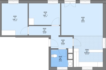 Photo 1. Apartment, Reberbanen, Viborg 