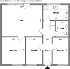 Photo 1. Apartment, Østre Alle, Skjern 