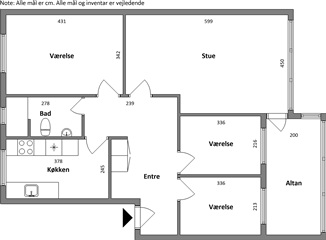 Photo 1. Apartment, Østre Alle, Skjern 