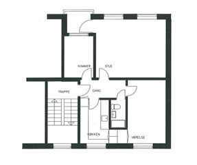 Photo 1. Apartment, Sønderparken, Holstebro 
