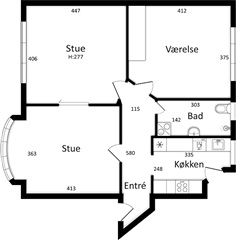 Billede 12. Lejlighed, Ålborggade, Aarhus C 