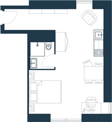 Billede 3. Lejlighed, Trekroner Centervej, Roskilde 