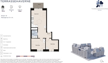 Photo 13. Apartment, Rebslagervej, København NV 