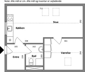 Photo 1. Apartment, Bøgevænget, Brande 
