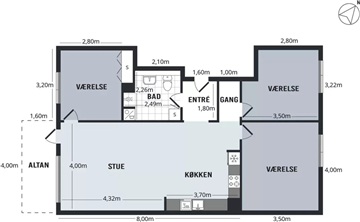 Photo 8. Apartment, Gyngemose Parkvej, Søborg 