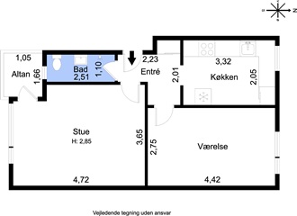 Billede 16. Lejlighed, Buddingevej, Kongens Lyngby 
