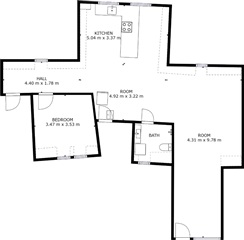 Photo 2. Apartment, Torvet, Horsens 