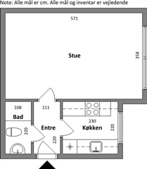 Billede 1. Lejlighed, Valdemarsvej, Herning 
