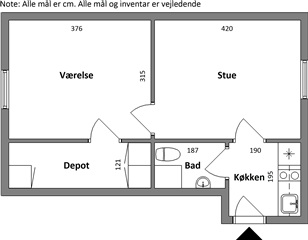 Photo 1. Apartment, Houmannsgade, Horsens 