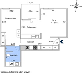 Photo 11. Apartment, Skodsborgvej, Nærum 