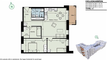 Billede 12. Lejlighed, Else Alfelts Vej, København S 