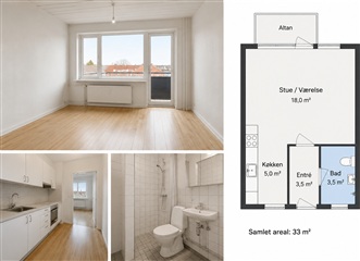 Photo 1. Apartment, Munkebjergvej, Odense M 