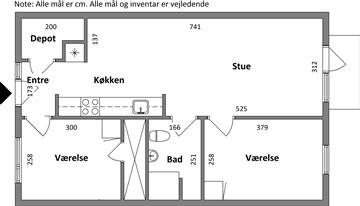 Photo 1. Apartment, Lilli Gyldenkildes Torv, Horsens 
