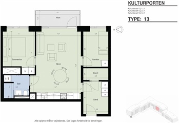 Photo 15. Apartment, Kulturtorvet, Farum 
