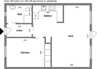 Billede 1. Lejlighed, Midgården, Svenstrup J 
