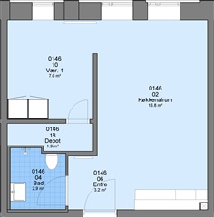 Photo 1. Room, Havnegade, Esbjerg 