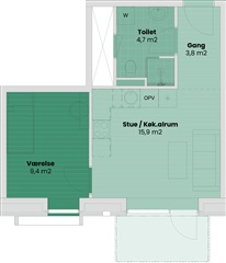 Photo 7. Apartment, Vilhelm Ehlerts Alle, Viborg 