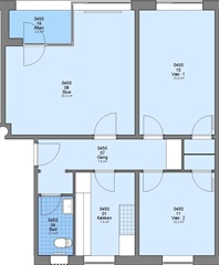 Photo 1. Apartment, Jørgen Pedersens Vej, Esbjerg 