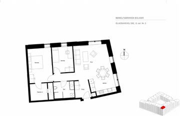 Billede 11. Lejlighed, Gladsaxevej, Søborg 