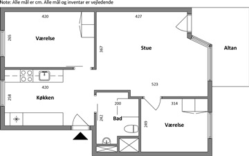 Photo 1. Apartment, Jyllandsgade, Randers C 