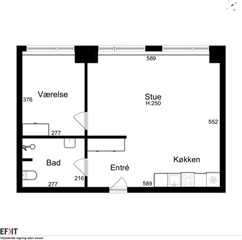 Billede 2. Lejlighed, Sølvgade, Herning 