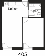 Billede 9. Lejlighed, Svanevej, København NV 