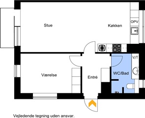 Billede 18. Lejlighed, Hasselager Stationsvej, Hasselager 
