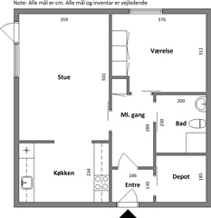 Photo 1. Apartment, Østerskovvej, Sunds 