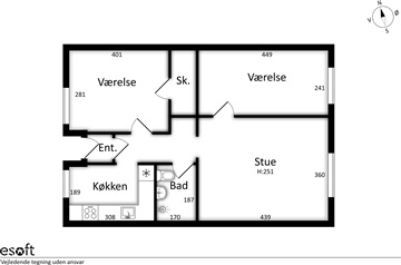Photo 10. Apartment, Vesterbro, Aalborg 