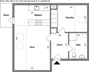 Photo 1. Apartment, Stationsvej, Tinglev 