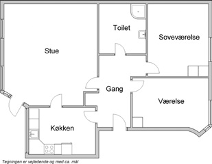 Photo 1. Apartment, Kirkestræde, Holstebro 