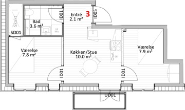Photo 8. Apartment, Theklavej, København NV 