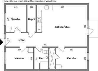 Billede 1. Lejlighed, Ribersgade, Horsens 