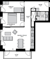 Photo 10. Apartment, Vindrosen, Risskov 