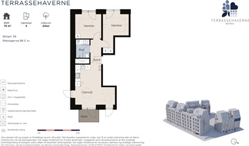Photo 13. Apartment, Rebslagervej, København NV 