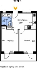 Photo 5. Apartment, Engtoften, Viby J 