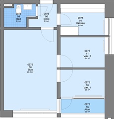 Photo 1. Apartment, Præstebakken, Esbjerg 