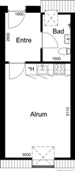 Photo 1. Apartment, Damgården, Skørping 