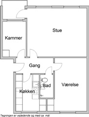 Photo 1. Apartment, Sønderparken, Holstebro 
