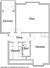 Photo 1. Apartment, Sønderparken, Holstebro 