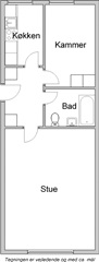 Photo 1. Apartment, Asagården, Holstebro 
