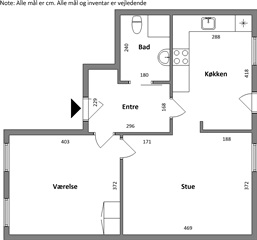 Photo 1. Apartment, Parkbrynet, Næstved 