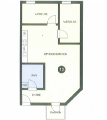Photo 2. Apartment, Københavnsvej, Vordingborg 