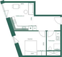 Photo 11. Apartment, Møllevejen, Aarhus C 