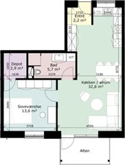 Photo 2. Apartment, Knuthenborgvej, Herning 