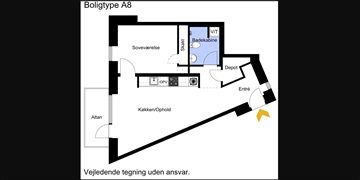 Photo 6. Apartment, Otto Brandenburgs Gade, Aarhus C 