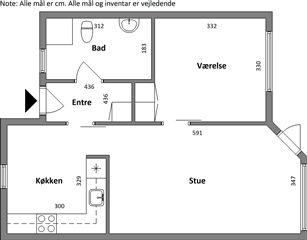 Billede 1. Lejlighed, Tingparken, Ørsted 