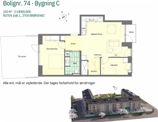 Billede 13. Lejlighed, Ruten, Brønshøj 