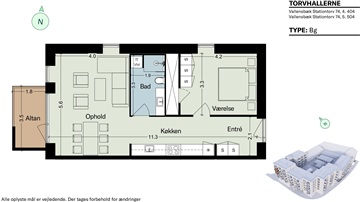 Photo 11. Apartment, Vallensbæk Stationstorv, Vallensbæk Strand 