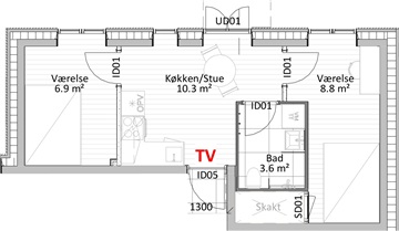 Billede 8. Lejlighed, Theklavej, København NV 